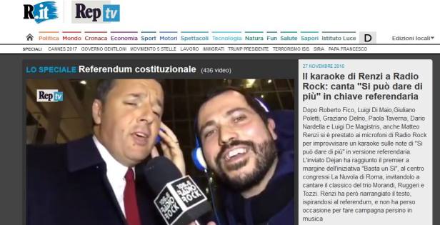 renzi repubblica